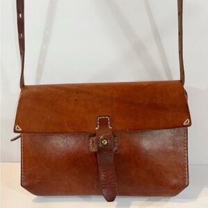 Madewell Dover Brown Leather Crossbody  Shoulder Bag Adjustable Strap